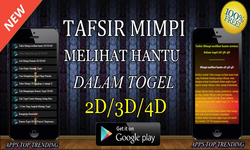 Mimpi melihat hantu togelnya