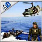 Navy Gunship Heli Shooter Army آئیکن