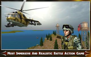 Sniper Heli Shooting Army Affiche