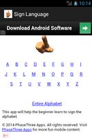 Learn Sign Language capture d'écran 1
