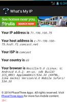 What's My IP Address? تصوير الشاشة 1