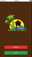 Beach Hut Caribbean Takeaway Plakat