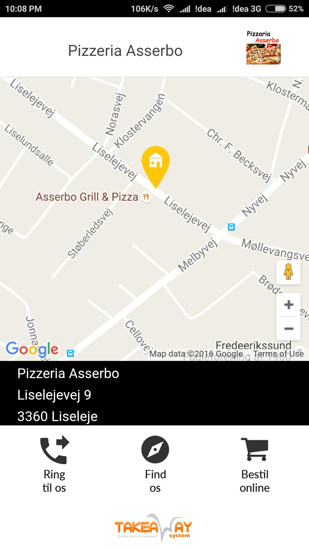 Pizzeria Asserbo Liseleje for Android - APK Download
