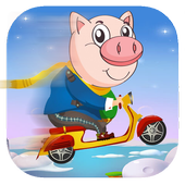 Pepa Pig Motocross icon
