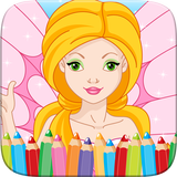 Beauty Fairy Princess Coloring 아이콘