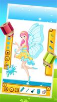 Beauty Fairy Princess Coloring Plakat