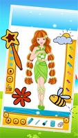 Beauty Fairy Princess Coloring 스크린샷 2