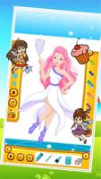 Beauty Fairy Princess Coloring Screenshot 3