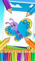 Butterfly Fairy Coloring Book capture d'écran 3