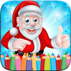 Christmast Coloring Drawing simgesi