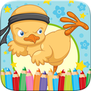 Easter Chick Colorbook Drawing APK