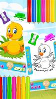 Easter Chick Colorbook Drawing capture d'écran 2