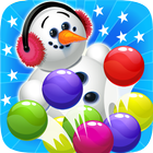 Ice Bubble Shooter Snowman simgesi