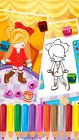 Little Girl Fashion Coloring 스크린샷 1