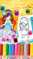 Little Girl Fashion Coloring ภาพหน้าจอ 3