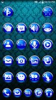 ICON PACK BLUE GLOSSY BUTTONS imagem de tela 2