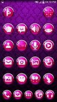 ICON PACK PINK GLOSSY BUTTONS capture d'écran 2