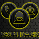 ICON PACK DARK SPACE 2 YELLOW APK