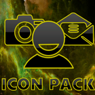 ICON PACK DARK SPACE YELLOW icon