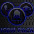 ICON PACK DARK SPACE 2 BLUE APK