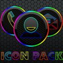 ICON PACK DARK SPACE 2 COLORS APK