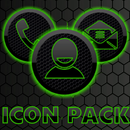 ICON PACK DARK SPACE 2 GREEN APK