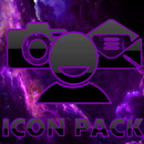 ICON PACK DARK SPACE PURPLE APK