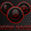 ICON PACK DARK SPACE 2 RED APK