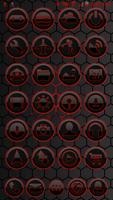 ICON PACK DARK SPACE 2 RED poster