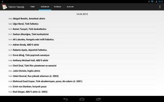 Takvim Yaprağı screenshot 2