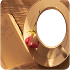 Coffee mug photo frames icono