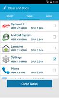 برنامه‌نما Clean and Boost عکس از صفحه