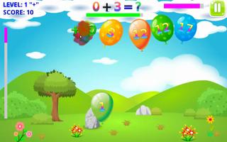 Math Balloons Plus تصوير الشاشة 2