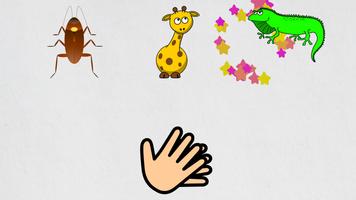 Drag n match animals for Toddlers and Kids 海報