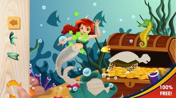 Aquarium mermaid Puzzle for Girl 스크린샷 2