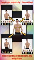 Abdomen marcado : Photo Booth captura de pantalla 1