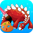 Dinosaur coloring book, pages APK