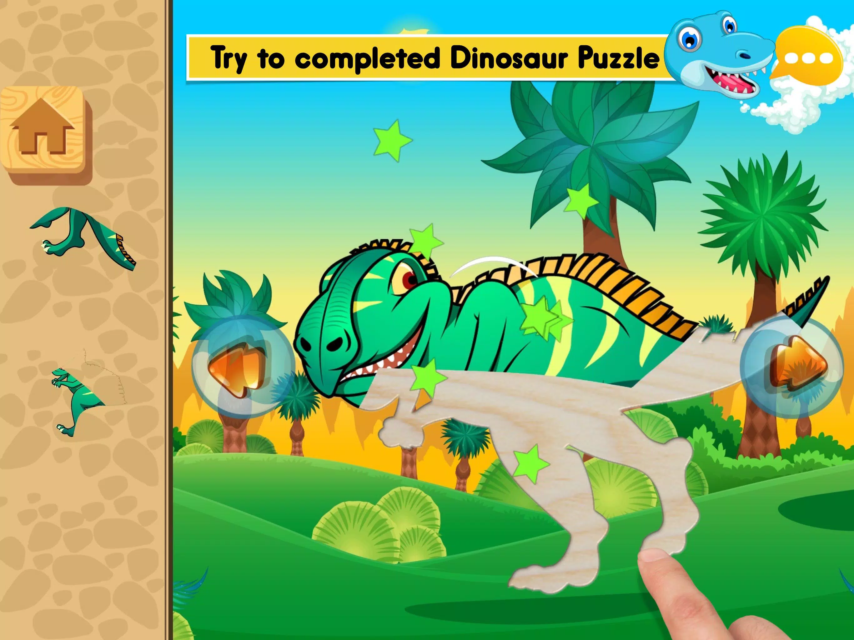 Download do APK de Sons de dinossauro jogos educativos para crianças para  Android