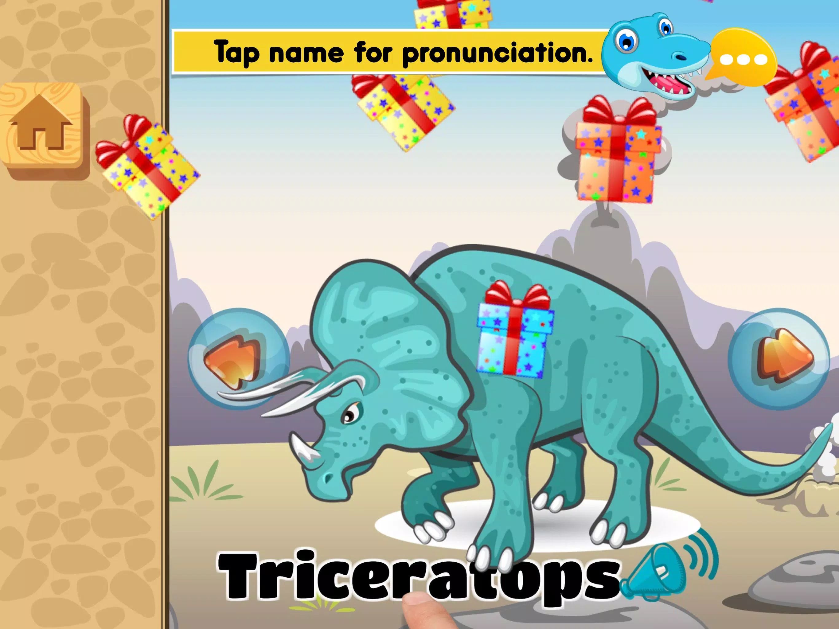 Download do APK de Sons de dinossauro jogos educativos para crianças para  Android