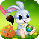 Easter bunny egg coloring book APK