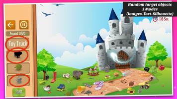 Hidden objects - Princess Fairytale تصوير الشاشة 2