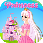 Petite princesse puzzle - jeux de fille facile icône