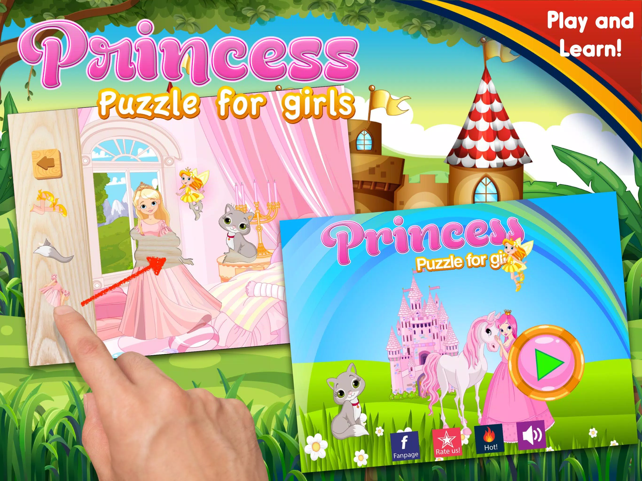 Android向けのプリンセスのパズルゲーム 簡単ゲームアプリ幼児向け無料ゲーム Apkをダウンロードしましょう