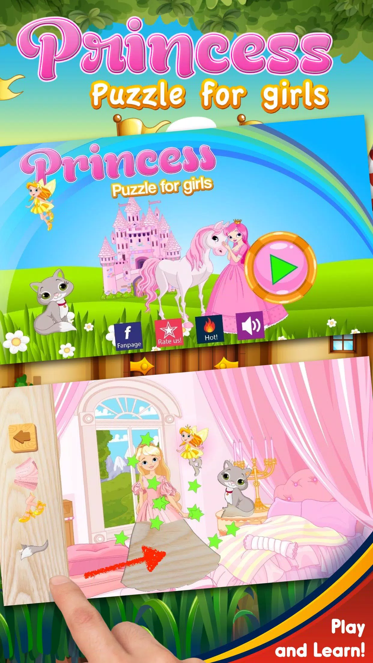 Android向けのプリンセスのパズルゲーム 簡単ゲームアプリ幼児向け無料ゲーム Apkをダウンロードしましょう