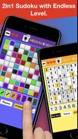Sudoku 2in1 - logica spel-poster