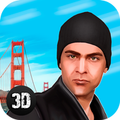 California Crime City Race 3D icon