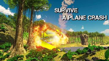 Survie de l'île Tropicale 3D Affiche