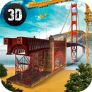 Golden Gate Bridge Builder Sim aplikacja