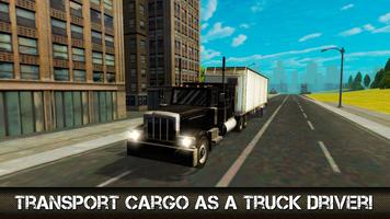American Cargo Truck Simulator Affiche