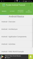 Pocket Android Tutorial imagem de tela 1